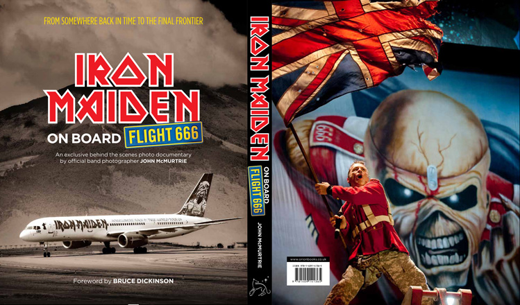 ON BOARD FLIGHT 666 - Book Jacket
