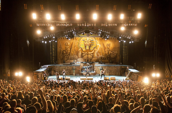 IRON MAIDEN - LOS ANGELES